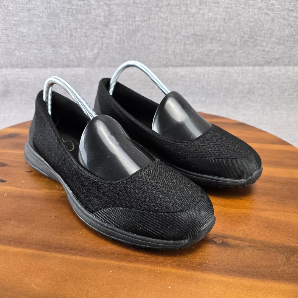 SafeTstep Comfort Black Slip Resistant Work Pumps Shoes Women's Size 9.5 - Picture 2 of 15